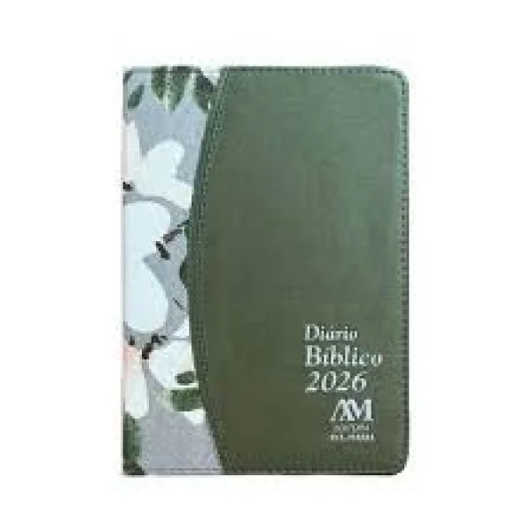 Di�rio B�blico 2026: - Luxo - Verde floral