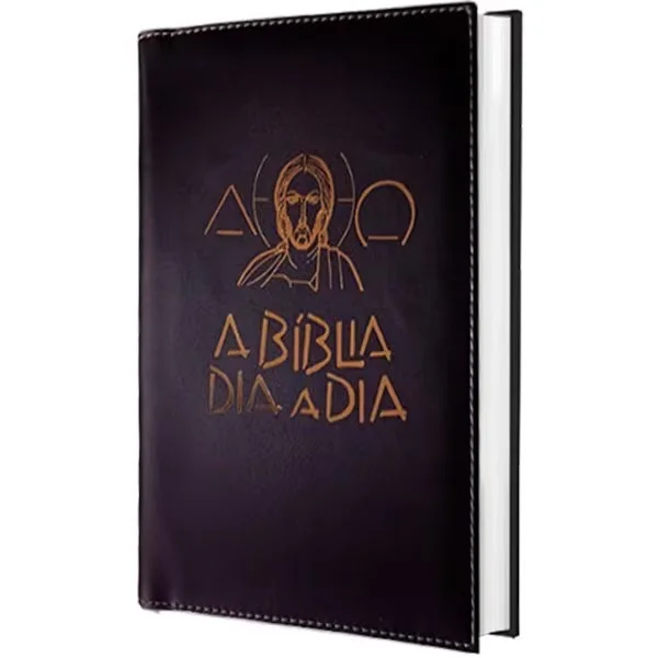 Bblia Dia A Dia 2026 - Luxo - Sinttico Liso (PU Preto)