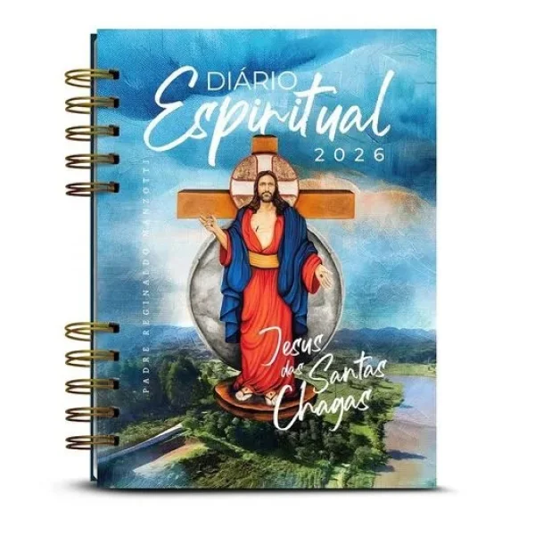 Di�rio Espiritual 2026 - Padre Reginaldo Manzotti - Capa Terra Prometida