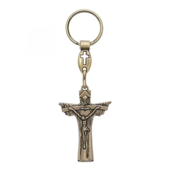 Chaveiro Santíssima Trindade Ouro Velho