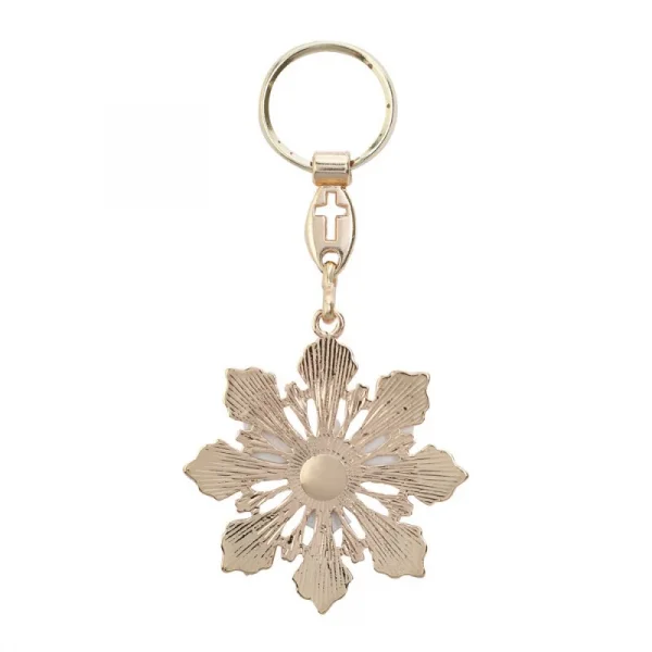 Chaveiro Esplendor do Divino Esp�rito Santo Dourado