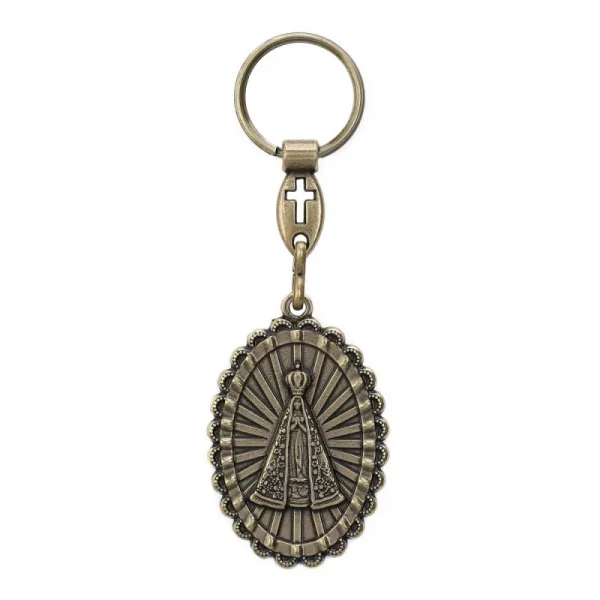 Chaveiro Nossa Senhora Aparecida Ouro Velho