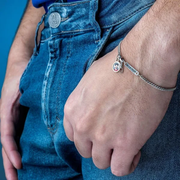 Pulseira Carlo Acutis Minimalista/ostensorio G