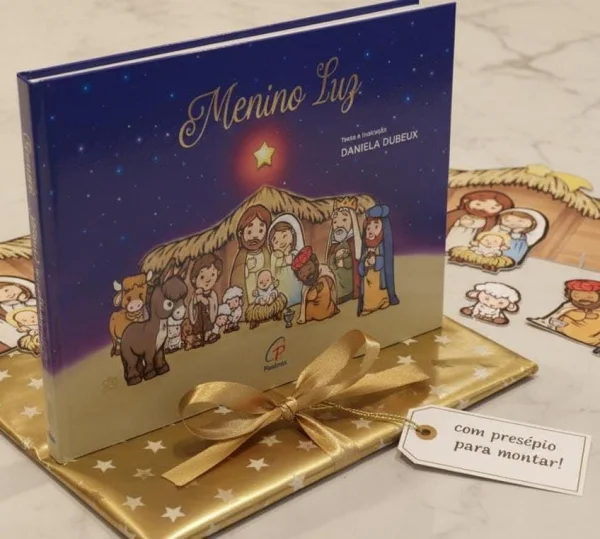 Menino luz: (Com pres�pio para montar)