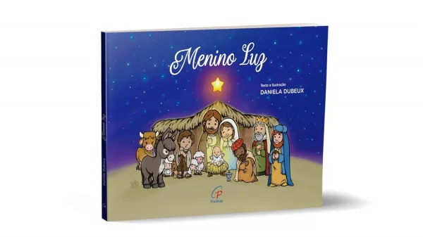 Menino luz: (Com presépio para montar)