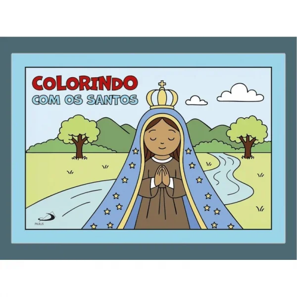 Colorindo com os Santos