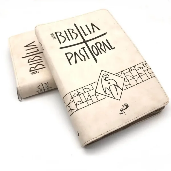 Bblia Pastoral - Bolso - Zper - Creme