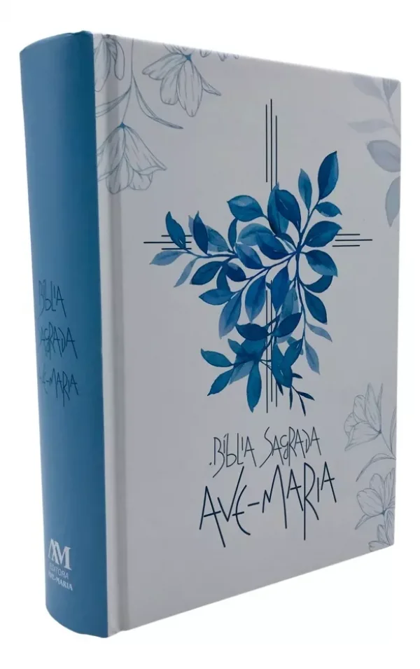 Bblia Sagrada Ave Maria - Capa Flores