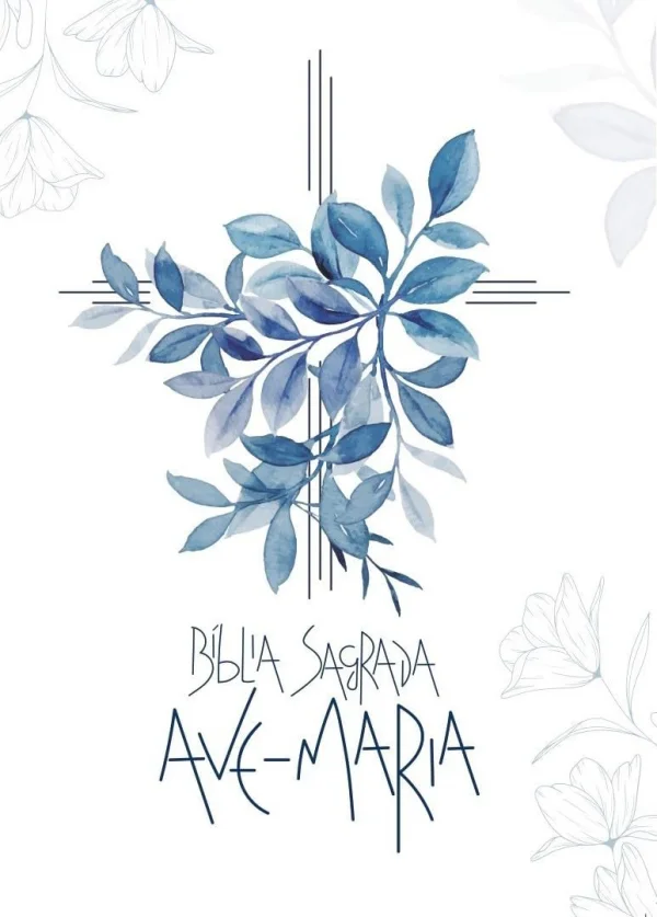 Bblia Sagrada Ave Maria - Capa Flores