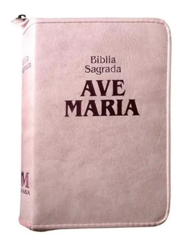 Bblia Sagrada Ave Maria - Strike Rosa - Zper