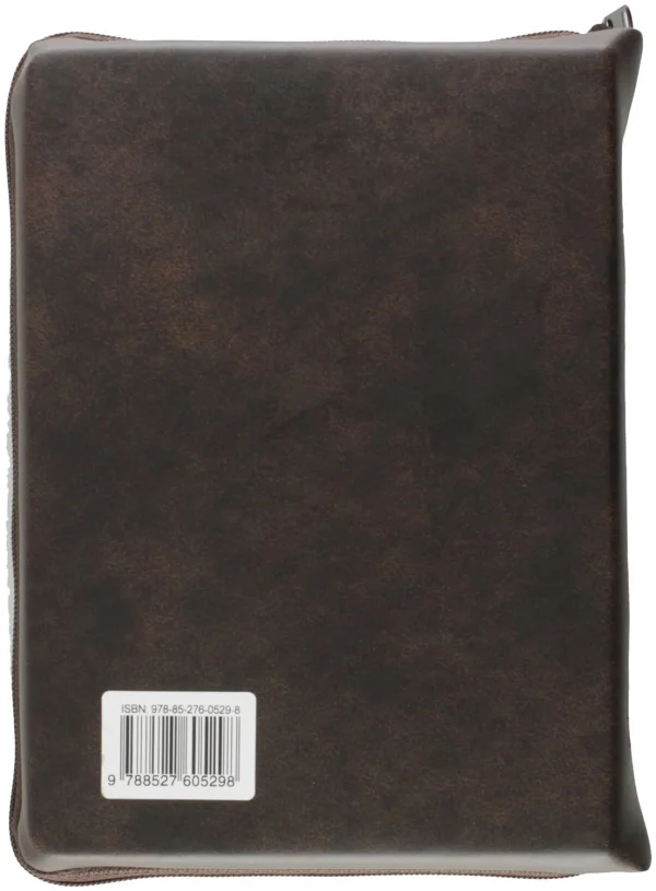 Bblia Sagrada Ave Maria - Zper - Marrom - Bolso