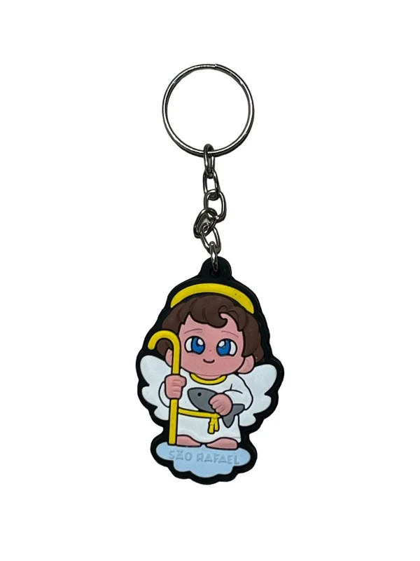 Chaveiro Borracha Infantil
