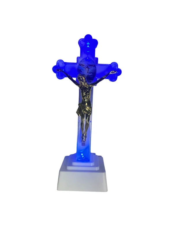 Crucifixo C/Led 22cm