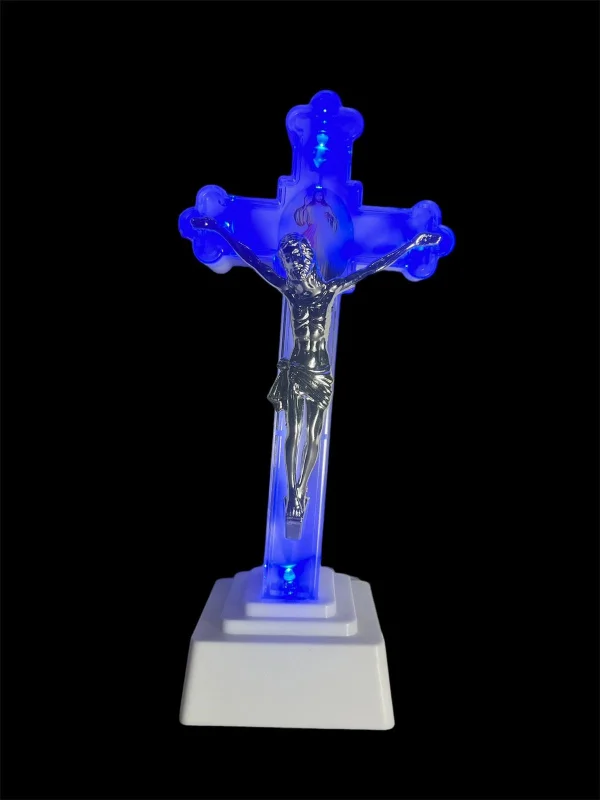 Crucifixo C/Led 22cm