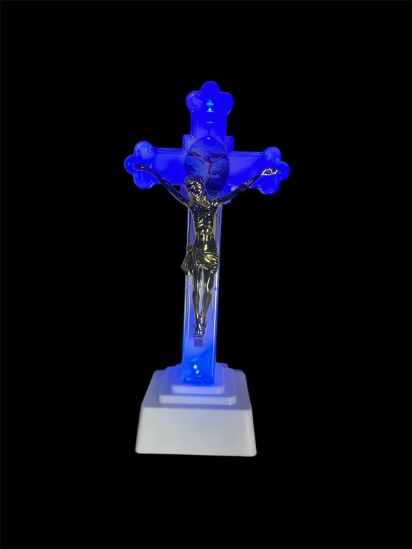 Crucifixo C/Led 22cm