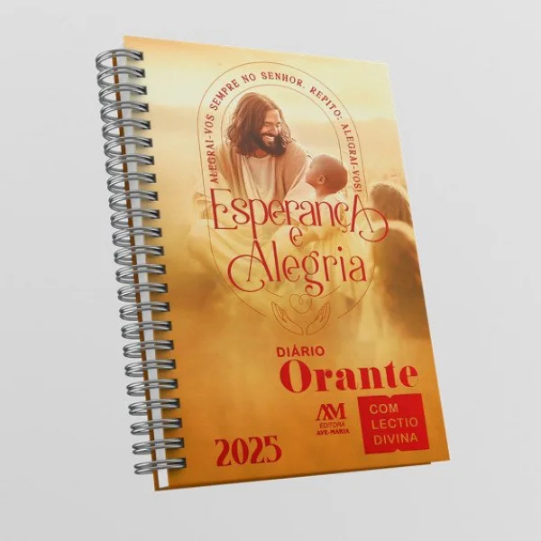 Dirio Orante Espiral Com Lectio Divina 2025 - Jesus
