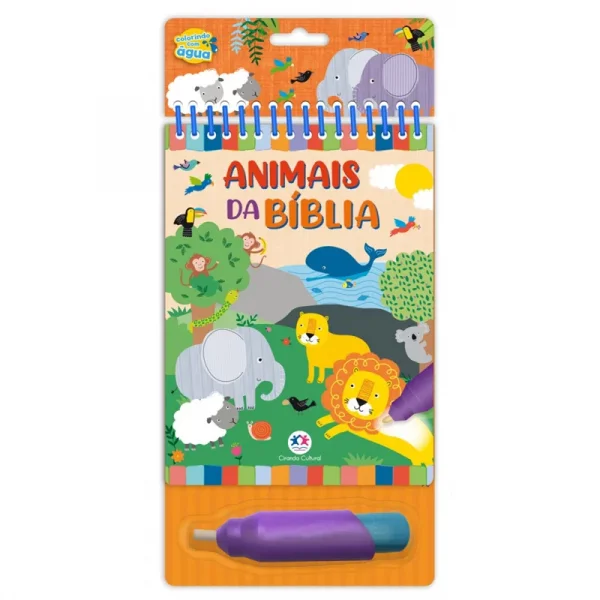 Livro Aquabook Animais da Bblia