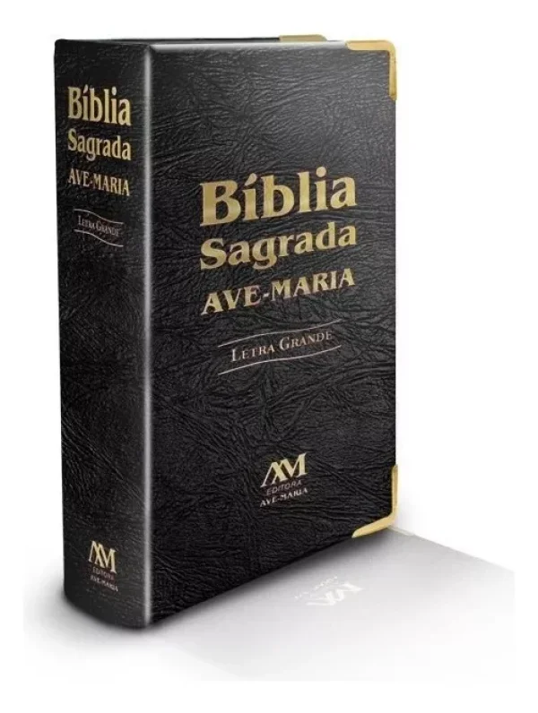 Livro Bblia Sagrada Ave Maria - Letra Grande