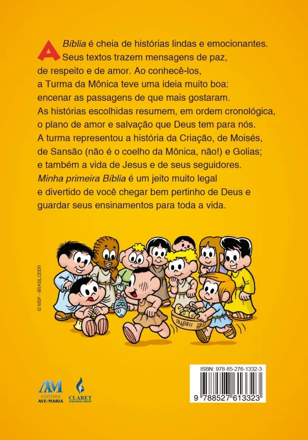 Minha Primeira Bblia Com a Turma da Mnica