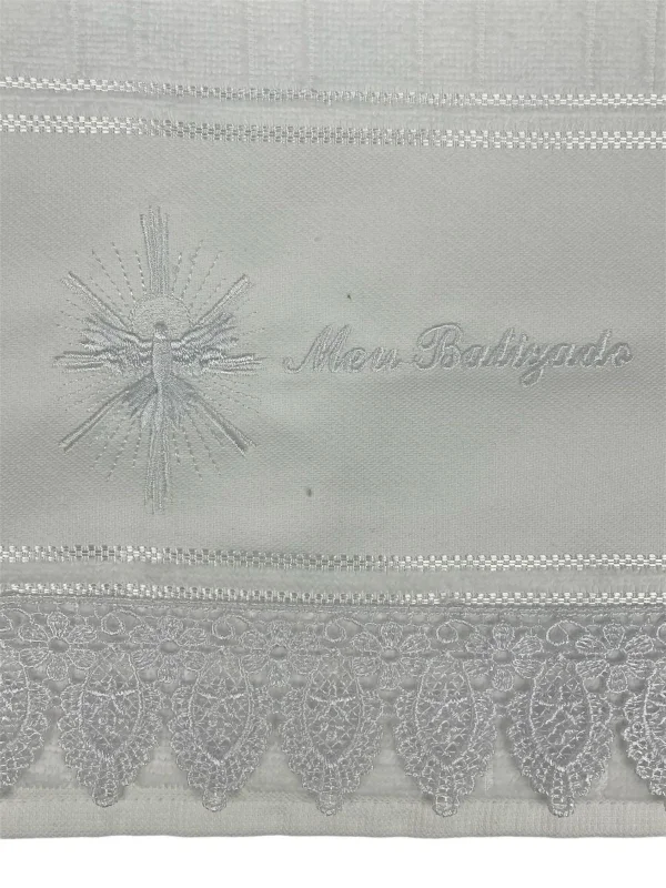 Toalha Para Batismo - Luxo