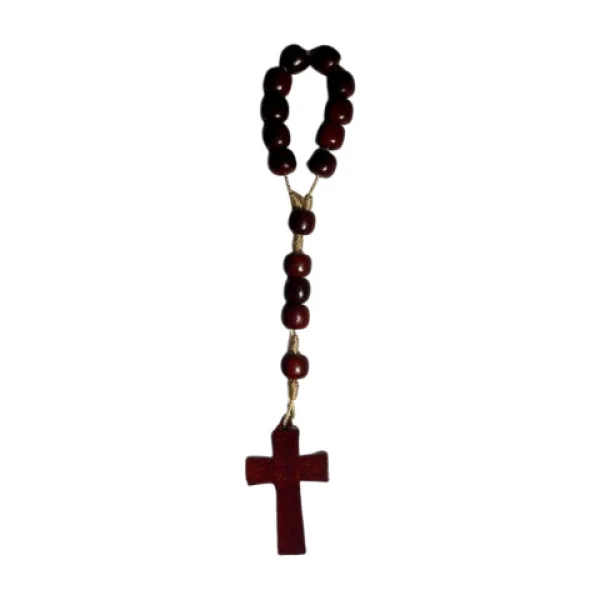Dezena Com Ave Maria Pau Brasil