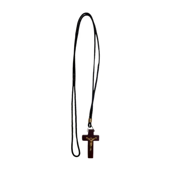 Cordo Crucifixo de Madeira