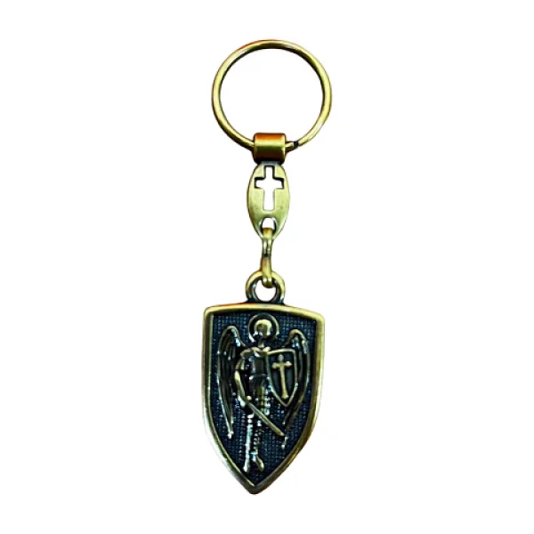 Chaveiro Escudo So Miguel Ouro Velho