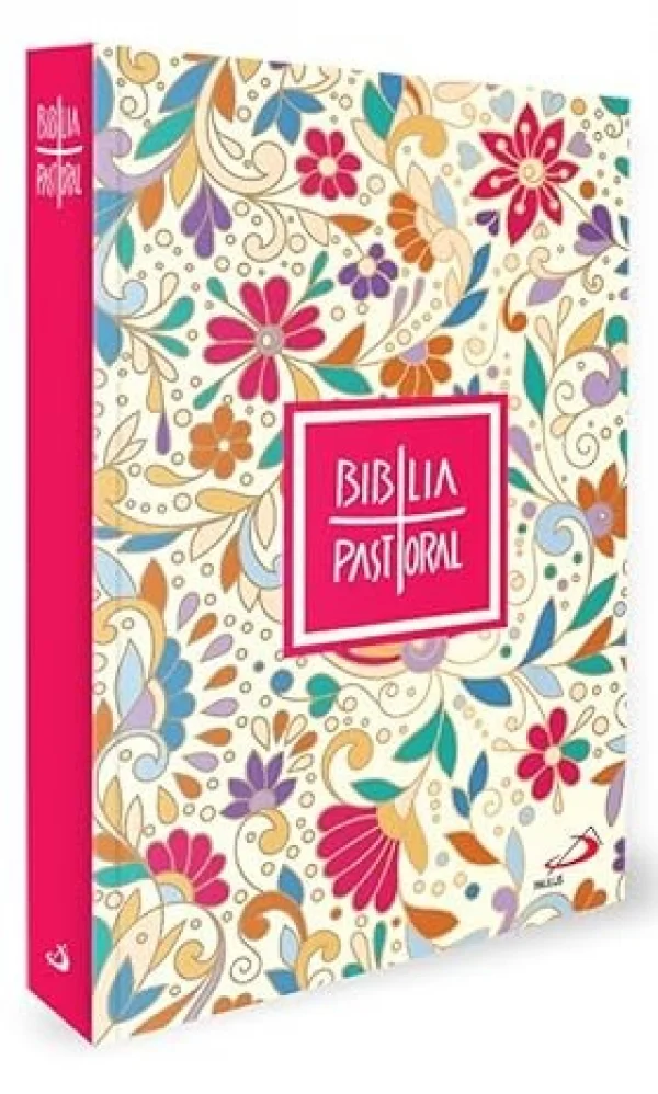 B�blia Pastoral - Floral Colorido