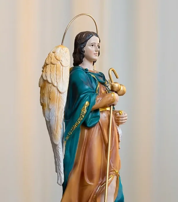 São Rafael 20cm Resina