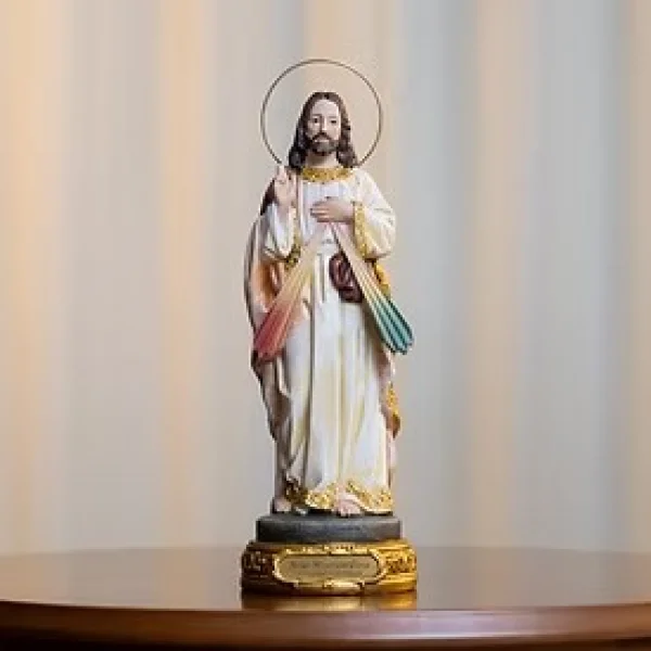 Jesus Misericordioso 13cm � Resina