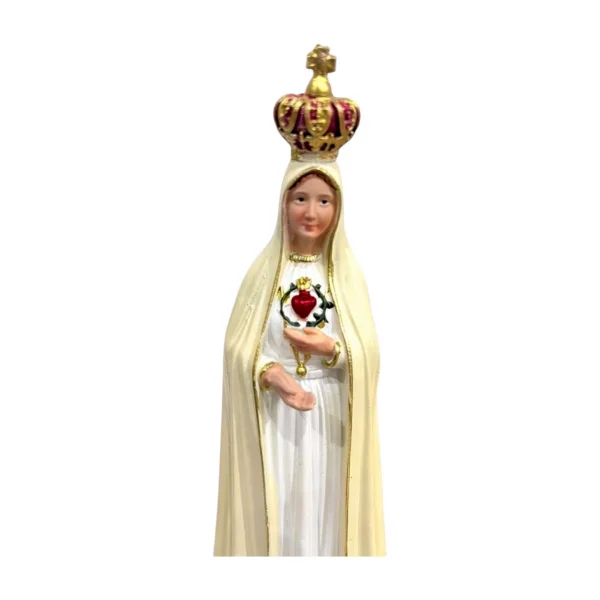 Nossa Senhora de F�tima Peregrina 13cm � Resina