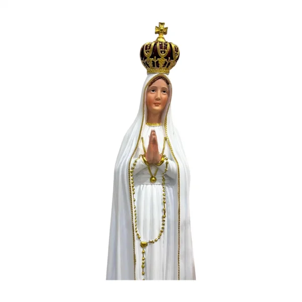Nossa Senhora de Fátima Peregrina 13cm – Resina