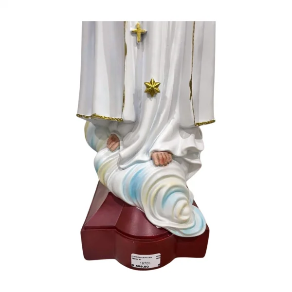 Nossa Senhora de Fátima Peregrina 13cm – Resina