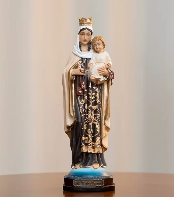 Nossa Senhora do Carmo 20cm Resina