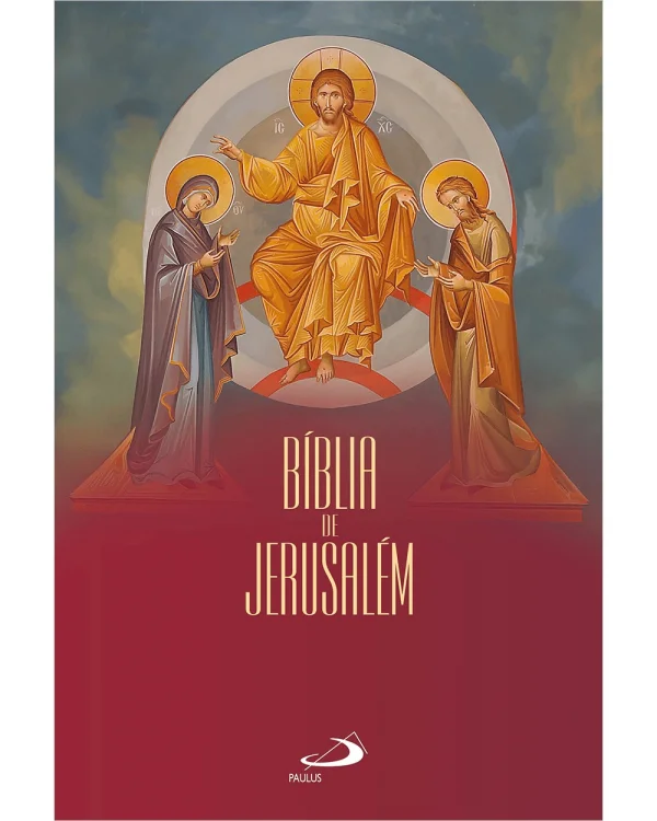 Biblia de Jerusalém - Média - Cristo / Capa Cristal