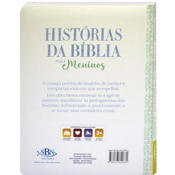 Hist�rias da B�blia para Meninos