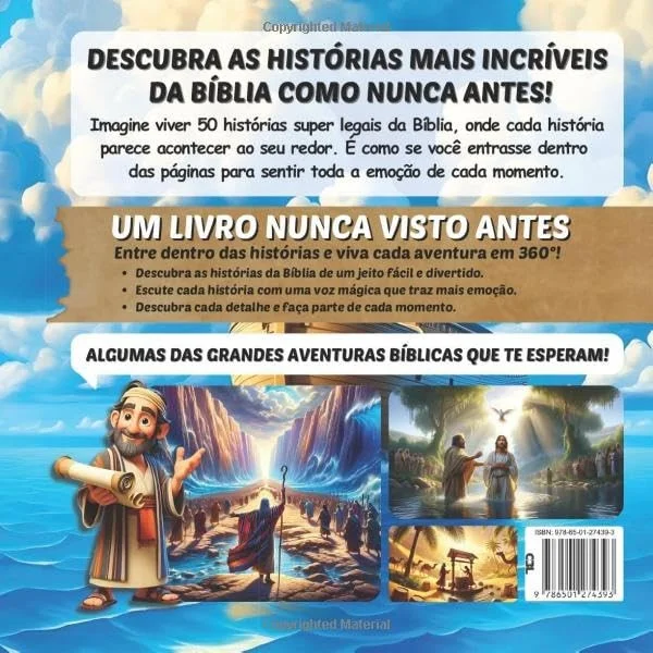 Histórias Bíblicas Em Realidade Virtual: Já pensou em poder entrar dentro das histórias?