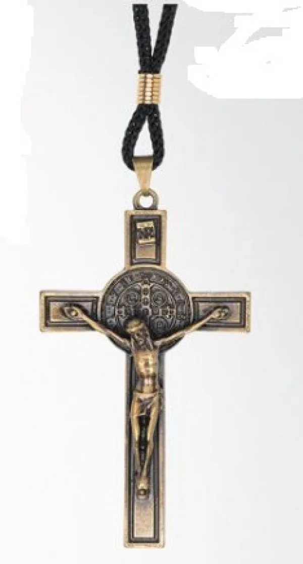 Colar Cruz S�o Bento para Coroinha