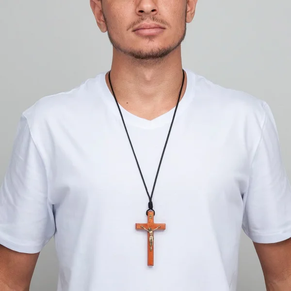 Colar Cruz Para Coroinha - 9mm