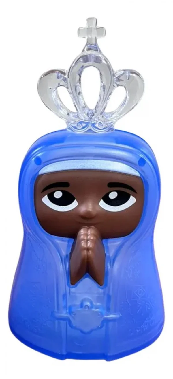 Imagem Iluminada de Nossa Senhora Aparecida em Plástico