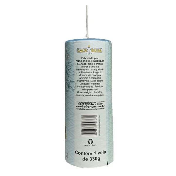 Vela Azul Nossa Senhora Aparecida Perfumada