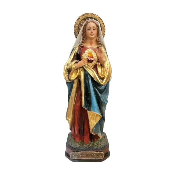 Sagrado Cora��o de Maria 20cm