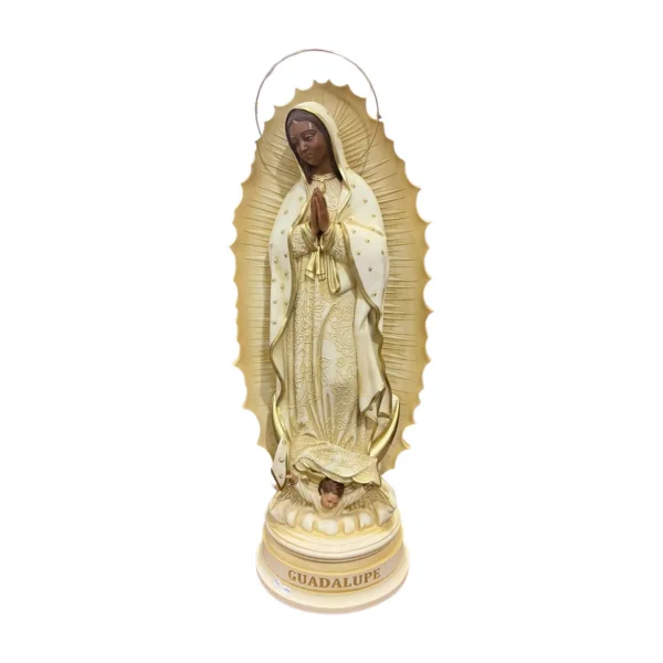 Nossa Senhora de Guadalupe C/ Aureola 65cm Marfim