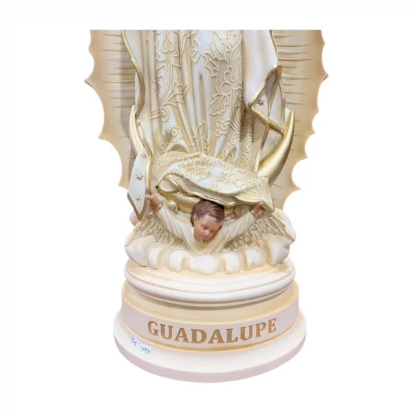 Nossa Senhora de Guadalupe C/ Aureola 65cm Marfim
