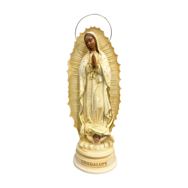 Nossa Senhora de Guadalupe Marfim 33cm