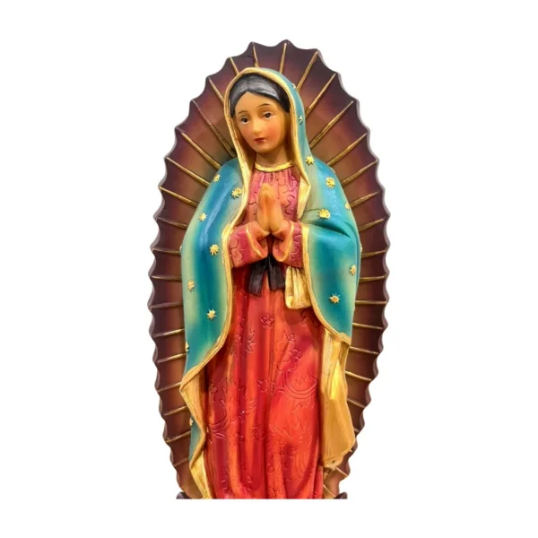 Nossa Senhora de Guadalupe 20 cm - Em resina