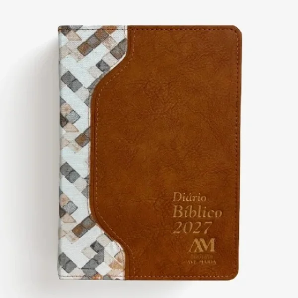 Diário Biblico 2027 Luxo - Caramelo