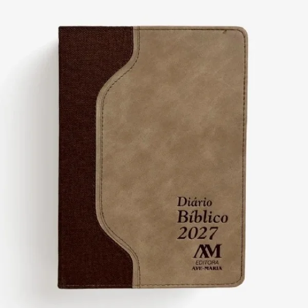 Diário Biblico 2027 Luxo - Creme
