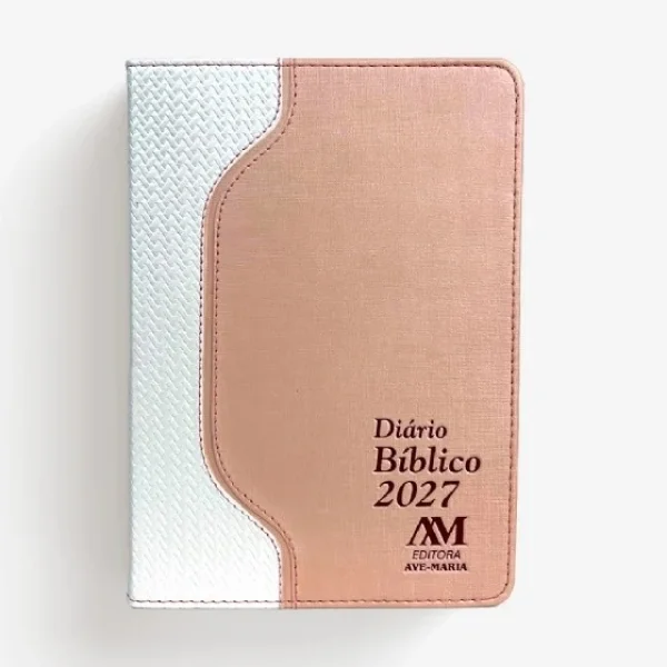 Diário Bíblico 2027 Luxo - Rosa