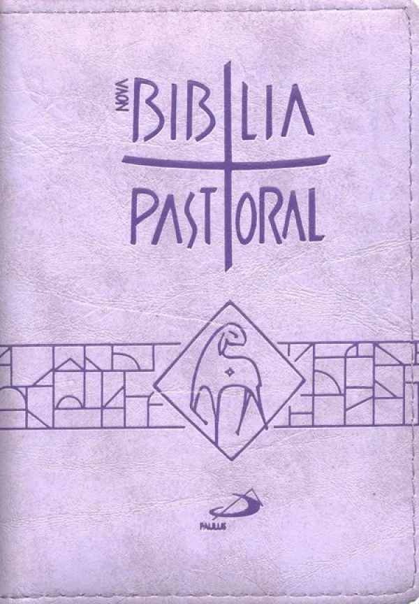 Bíblia Pastoral - Bolso - Zíper: Lílas